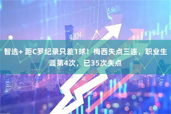 智选+ 距C罗纪录只差1球！梅西失点三连，职业生涯第4次，已35次失点